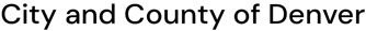 City & County of Denver